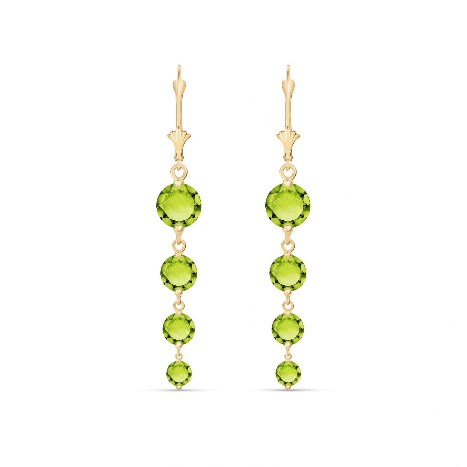 Yellow Gold Peridot — Mariadelfina