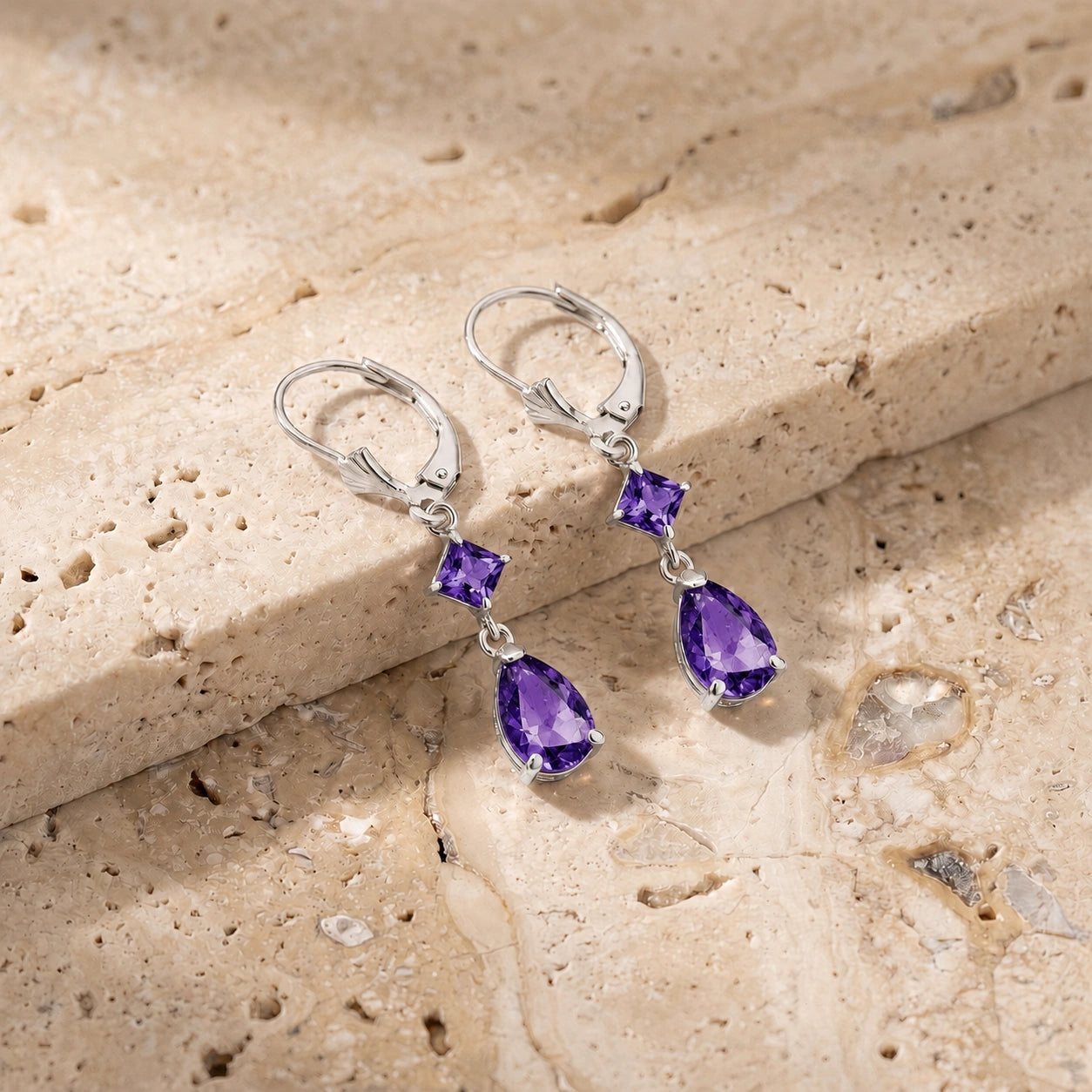 White Gold Amethyst — Evangelista
