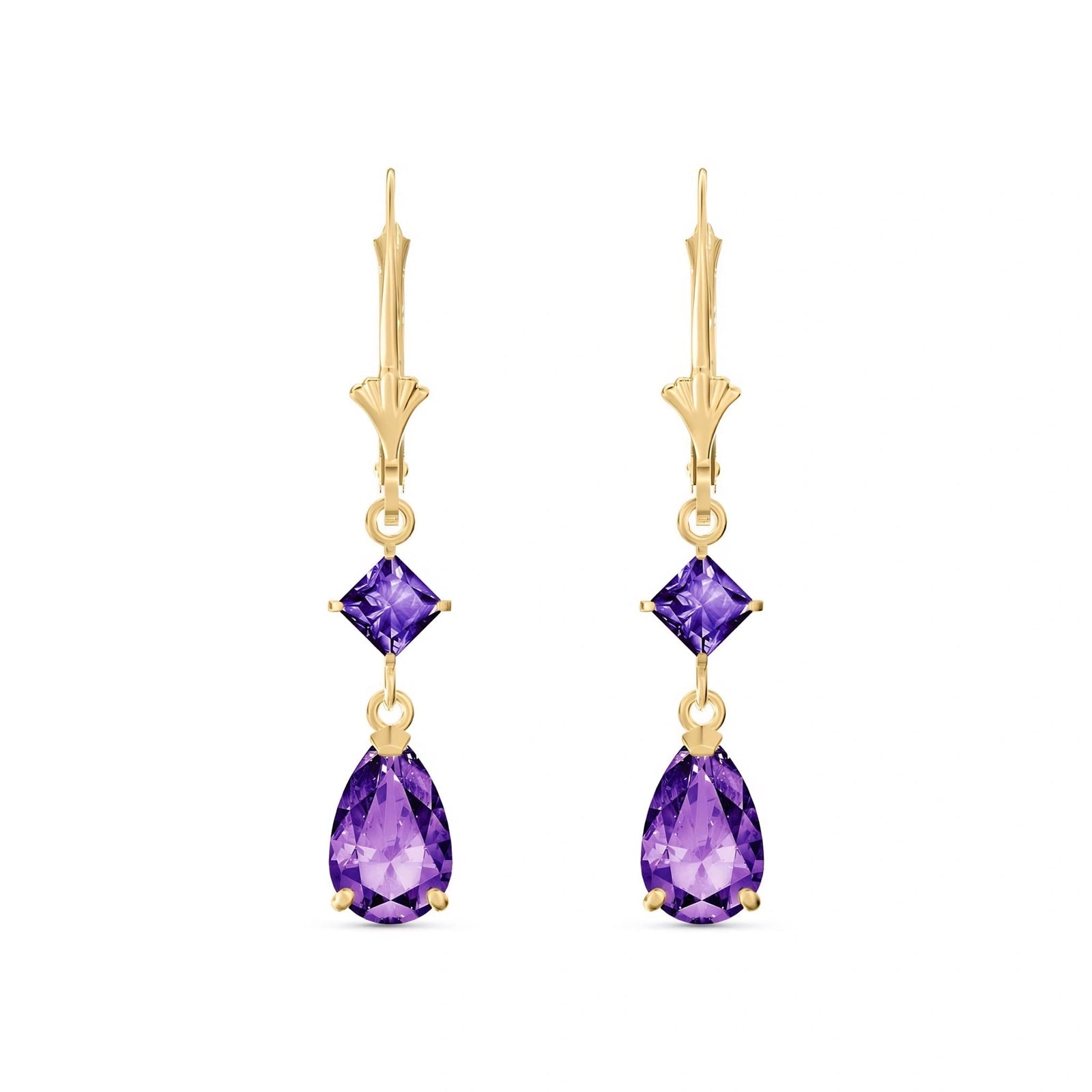 Yellow Gold Amethyst — Evangelista