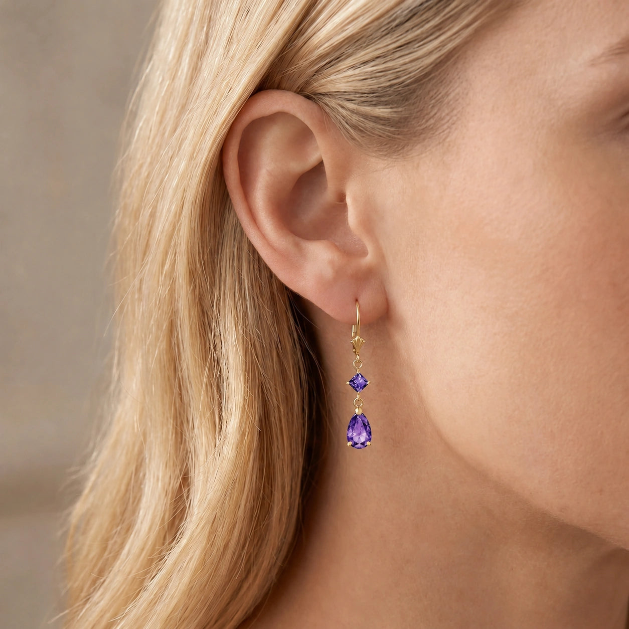 Yellow Gold Amethyst — Evangelista