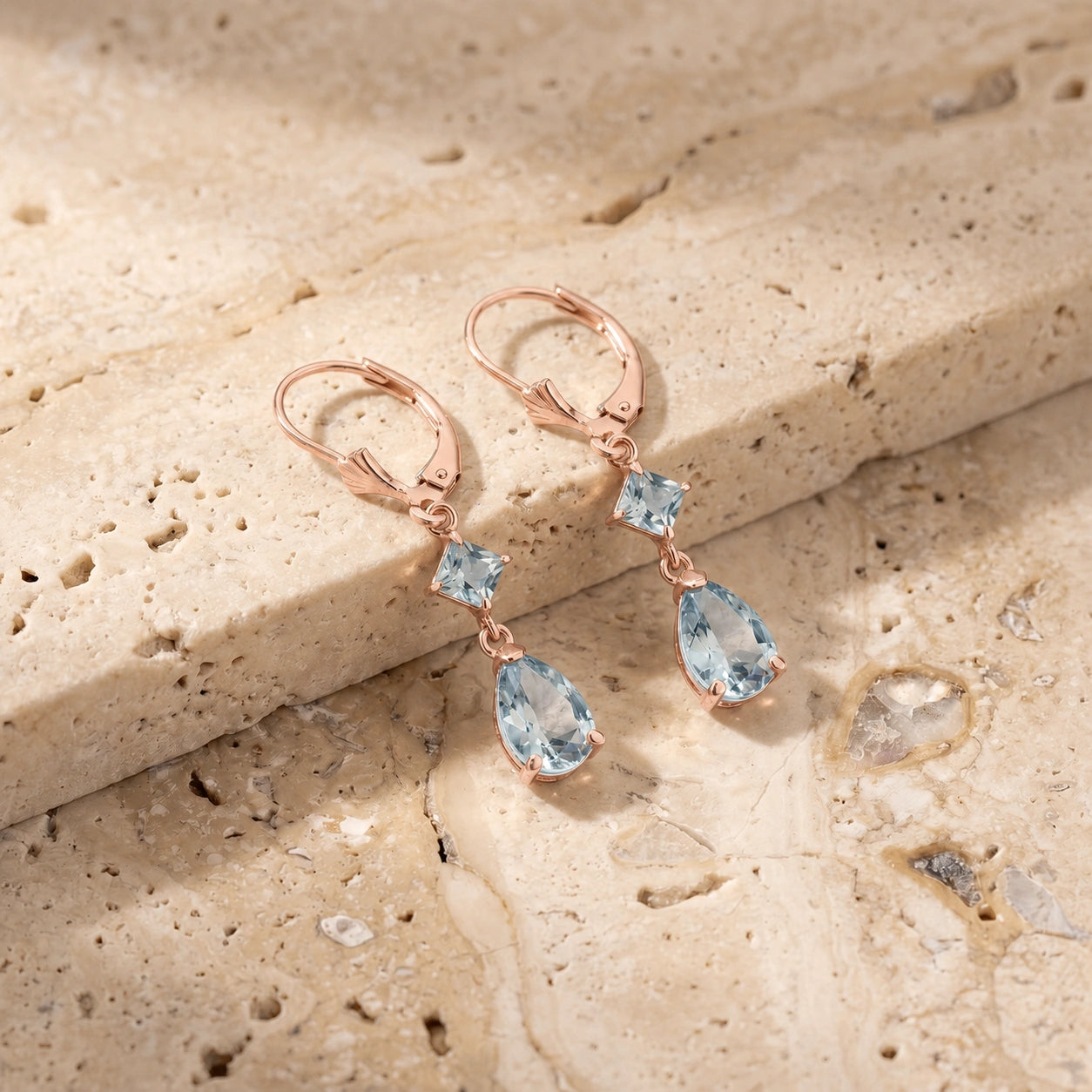 Rose Gold Aquamarine — Evangelista