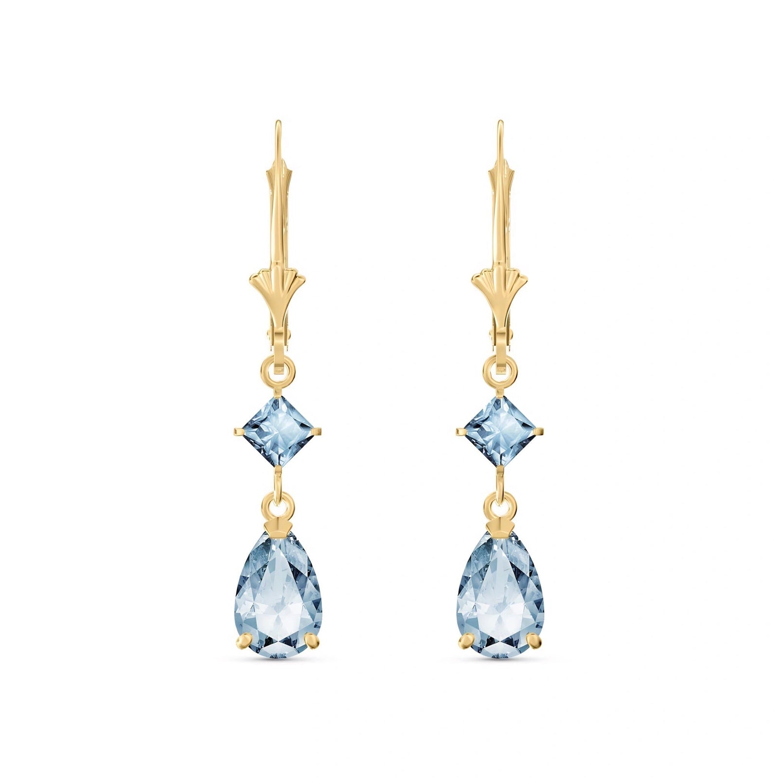 Yellow Gold Aquamarine — Evangelista