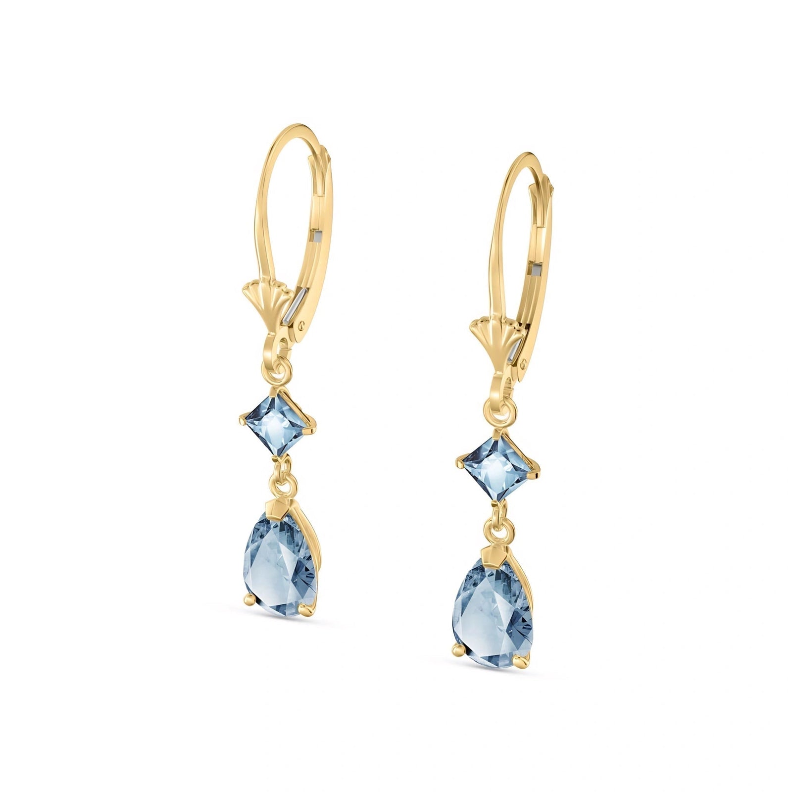 Yellow Gold Aquamarine — Evangelista