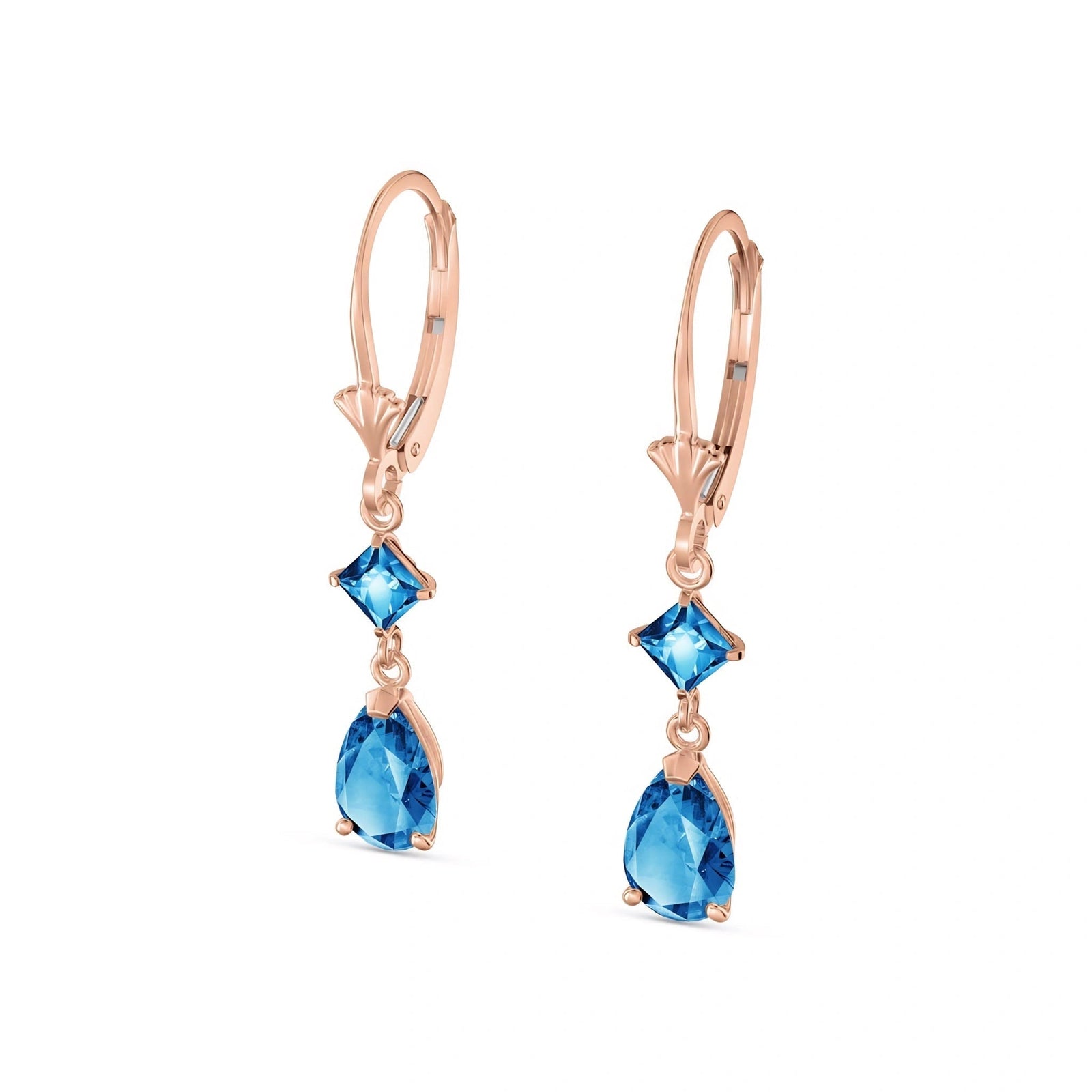 Rose Gold Blue Topaz — Evangelista