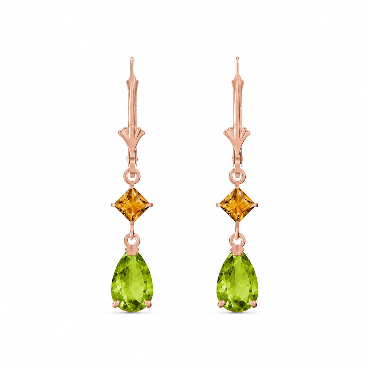 Rose Gold Citrine & Peridot — Evangelista
