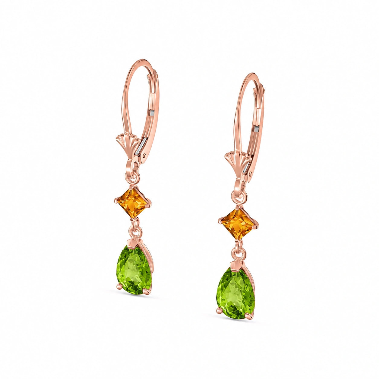 Rose Gold Citrine & Peridot — Evangelista