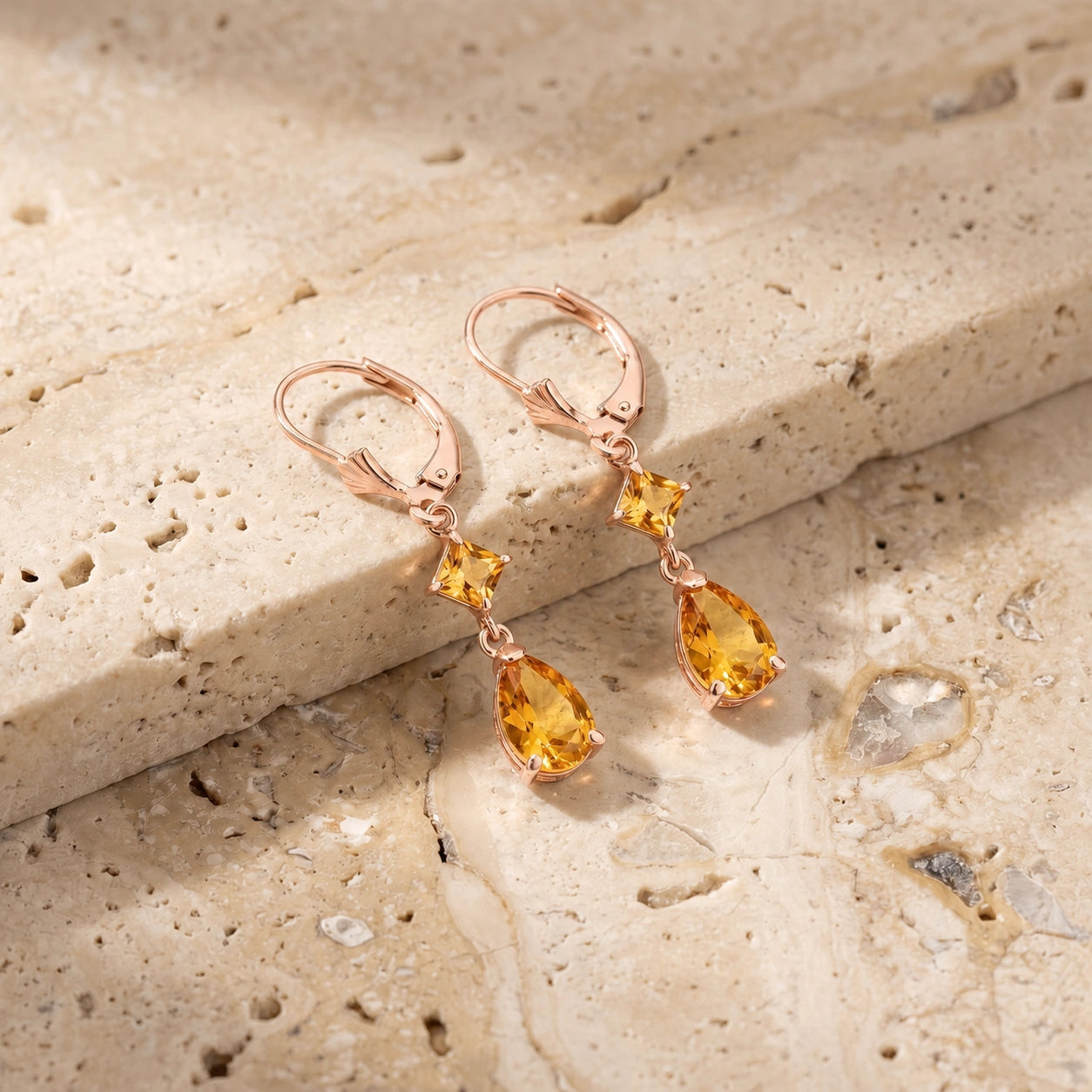 Rose Gold Citrine — Evangelista
