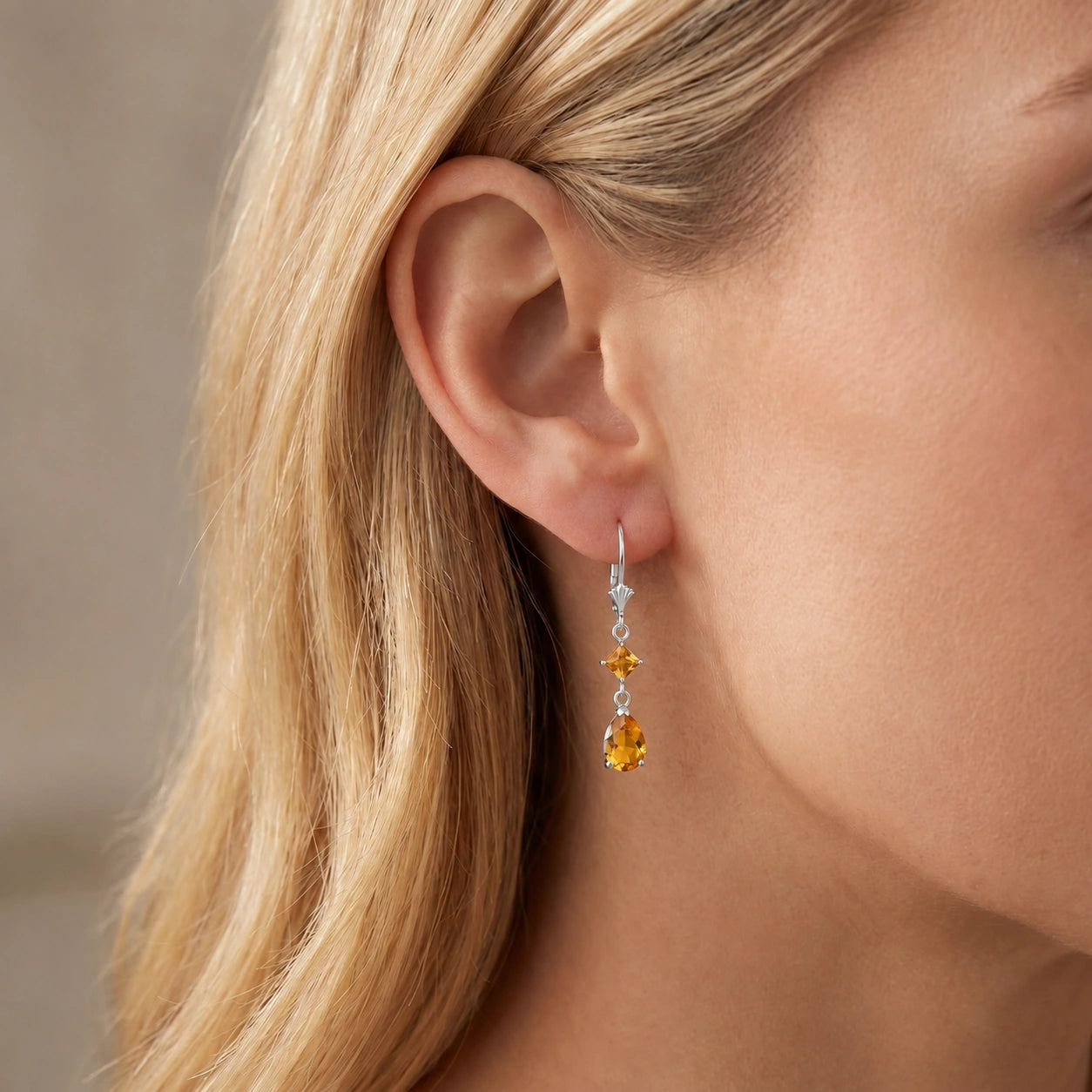 White Gold Citrine — Evangelista