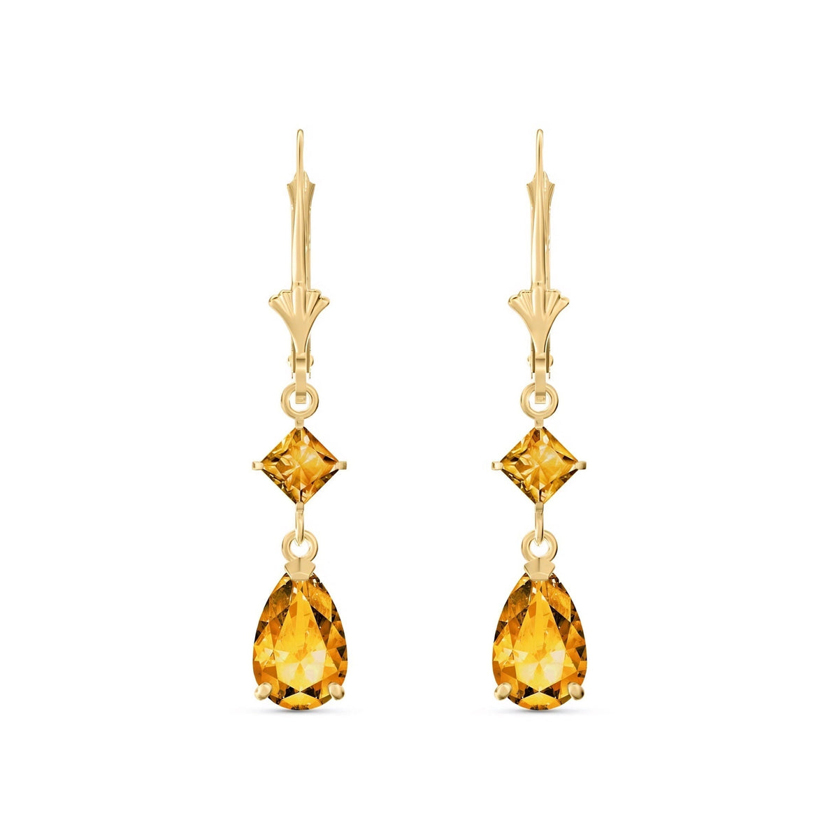 Yellow Gold Citrine — Evangelista