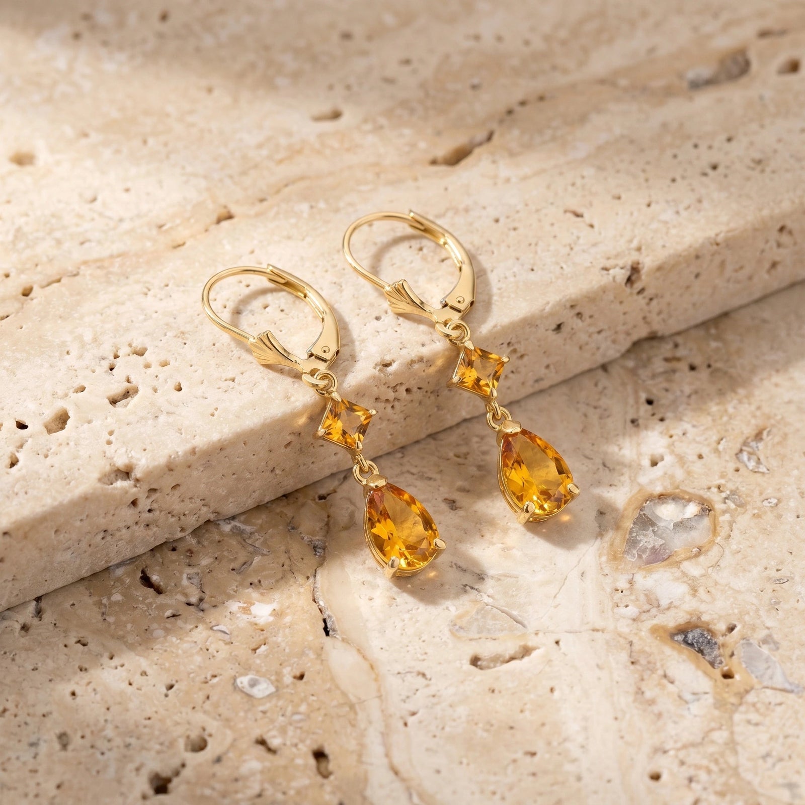 Yellow Gold Citrine — Evangelista