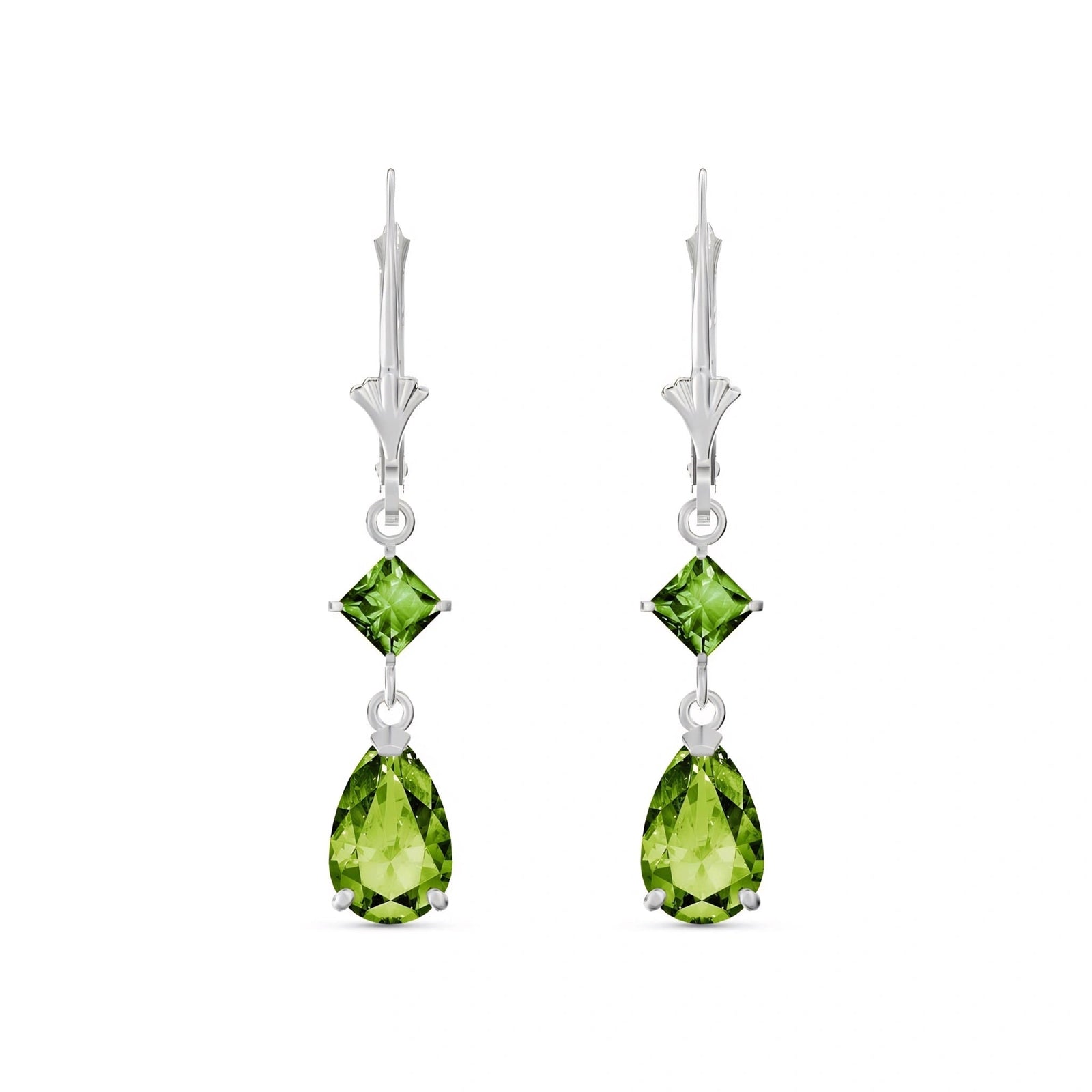 White Gold Peridot — Evangelista