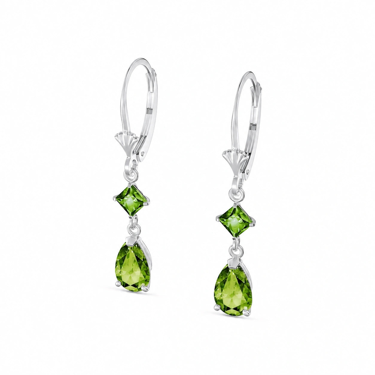 White Gold Peridot — Evangelista