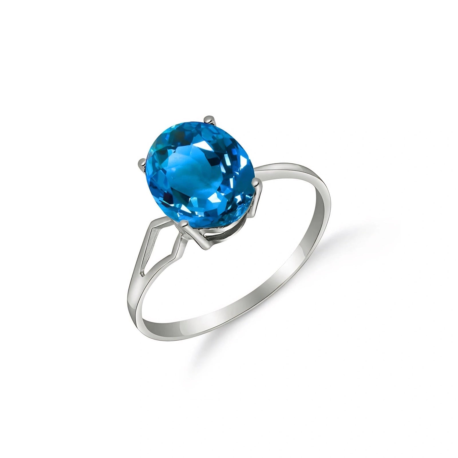 White Gold Blue Topaz — Vanda