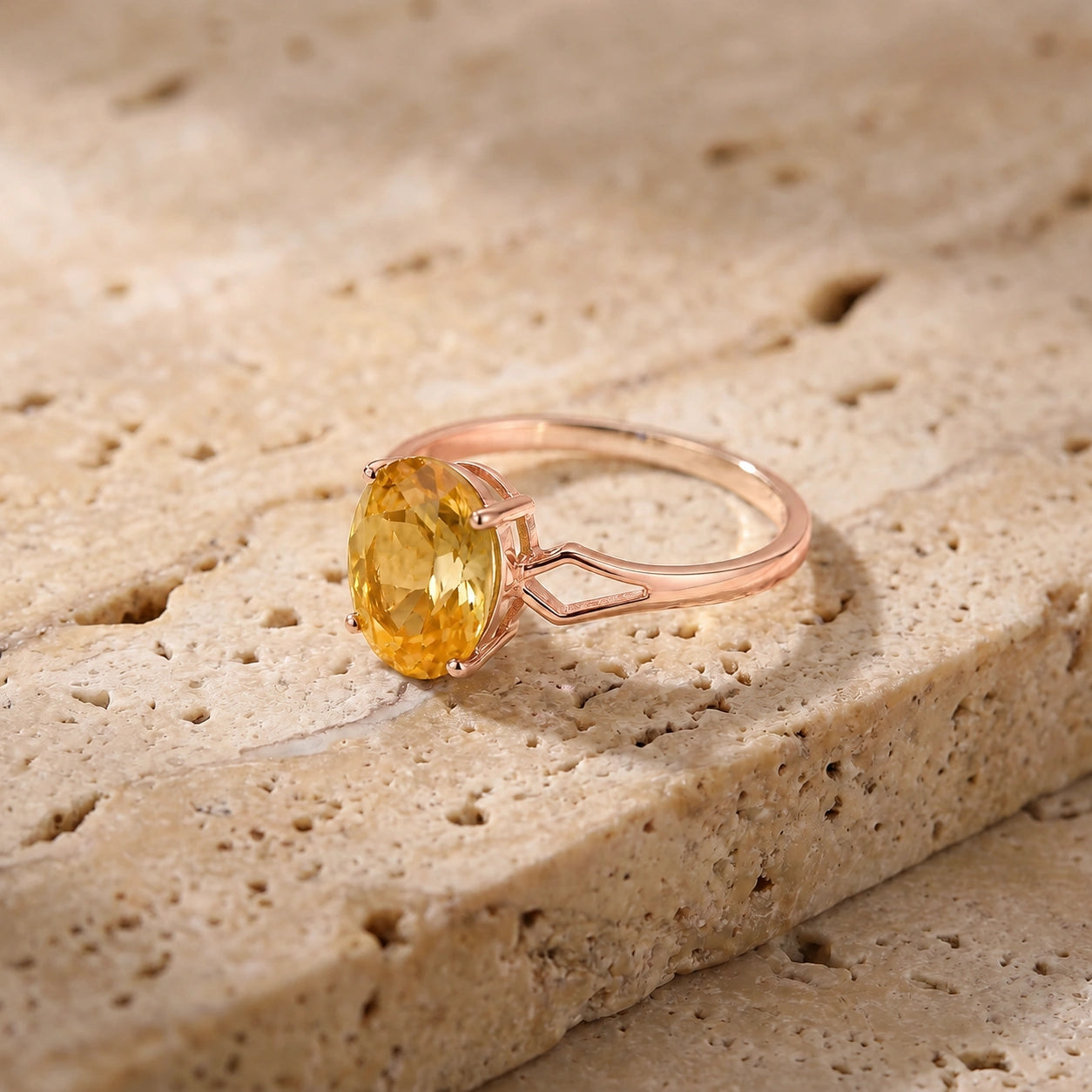 Rose Gold Citrine — Vanda