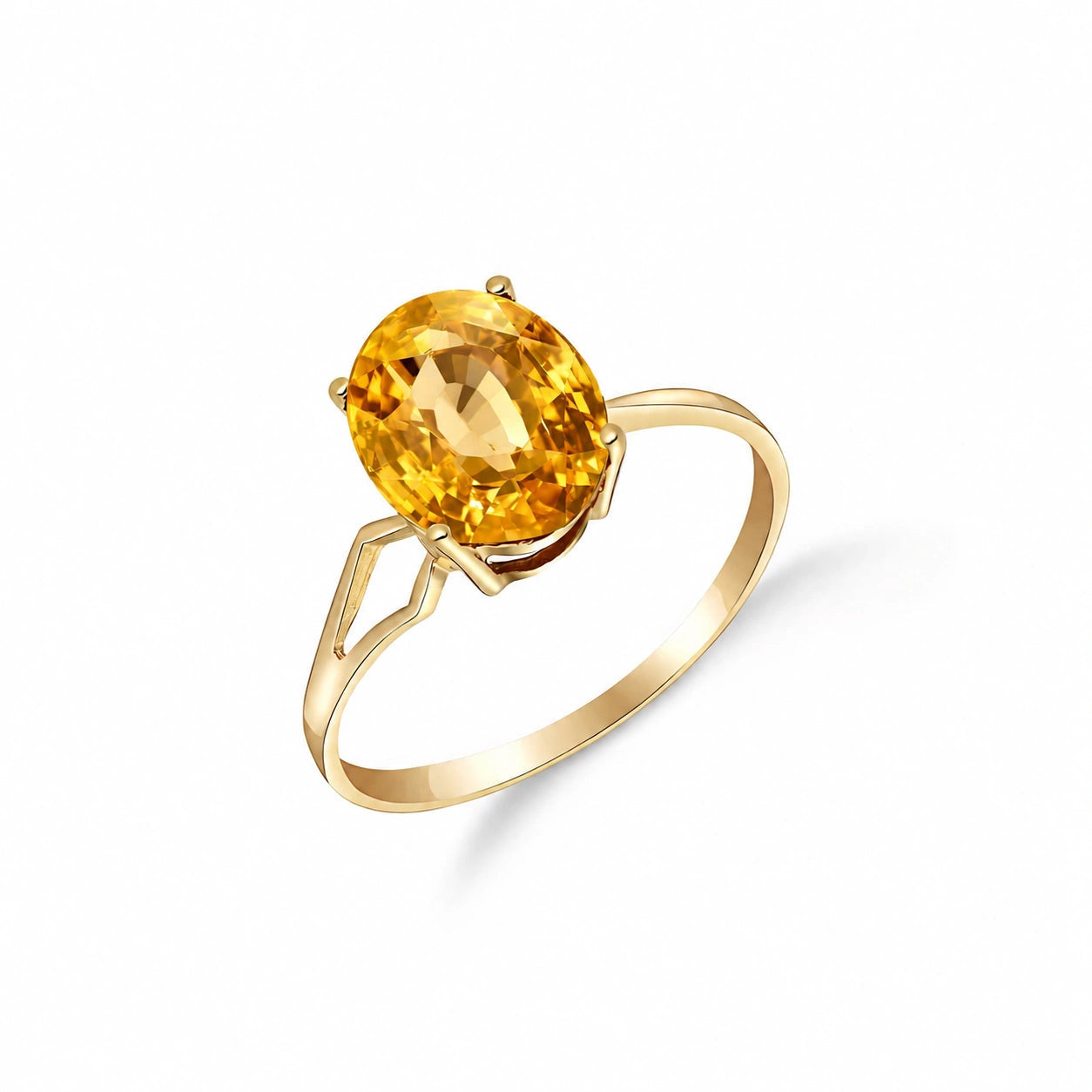 Yellow Gold Citrine — Vanda