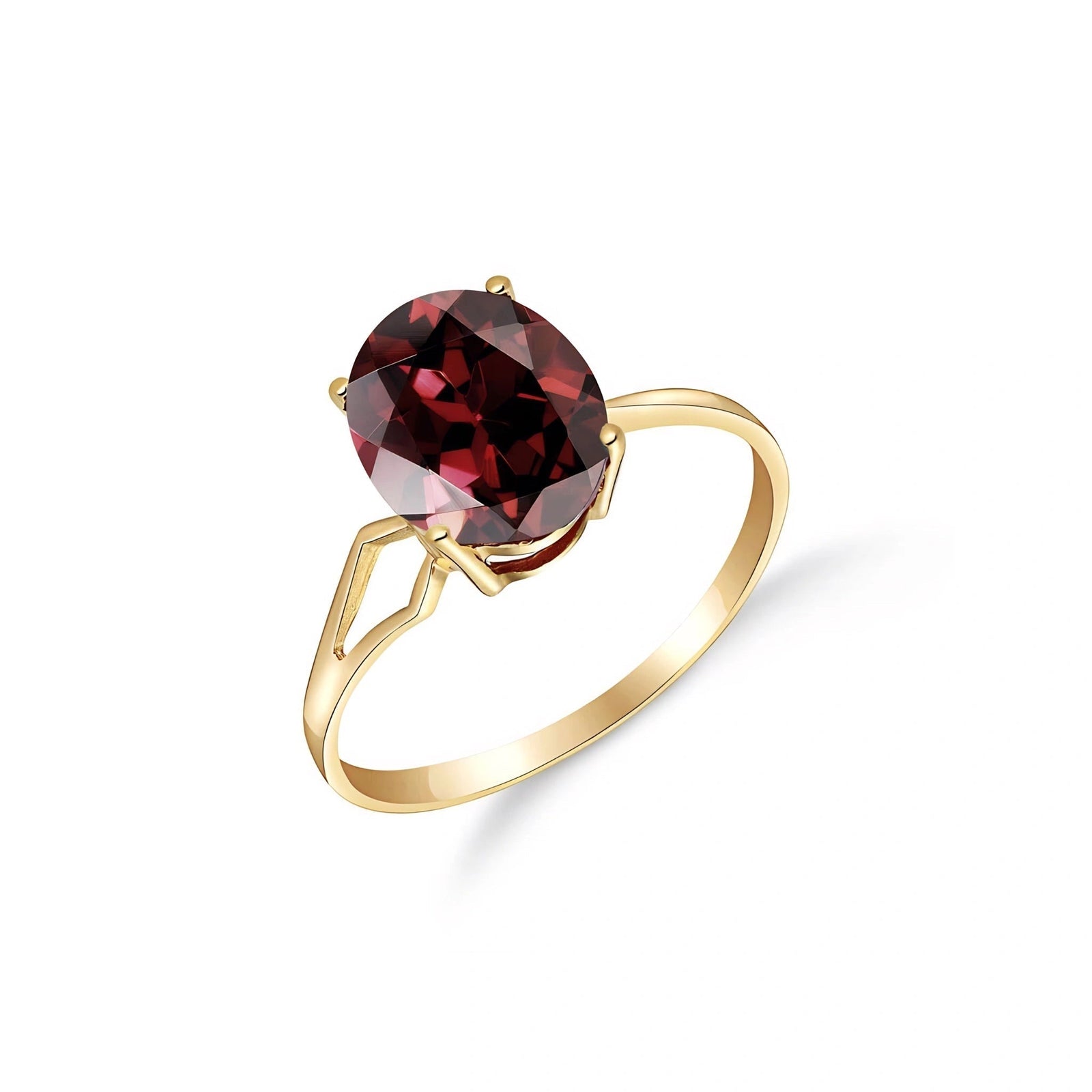Yellow Gold Garnet — Vanda