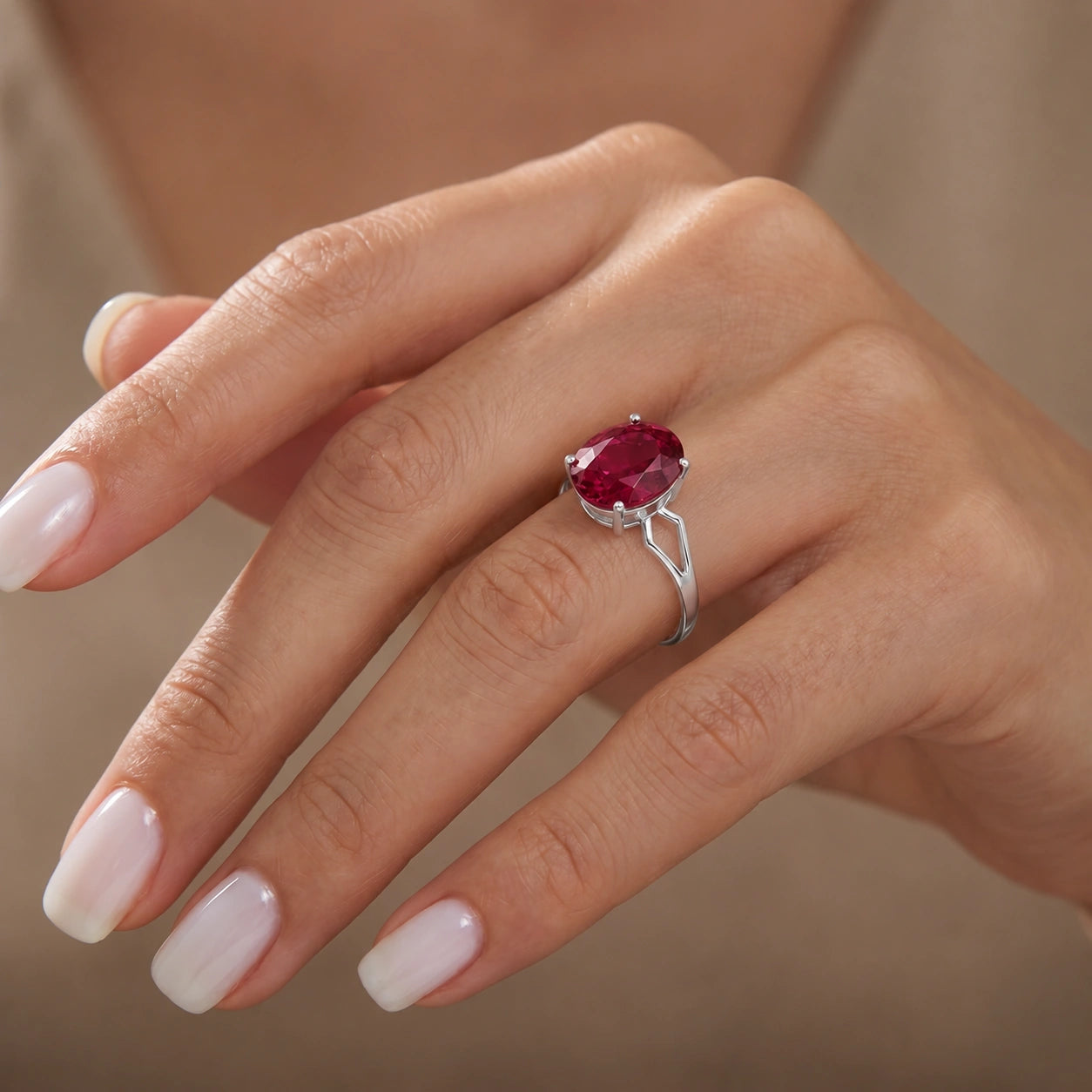 White Gold Ruby — Vanda