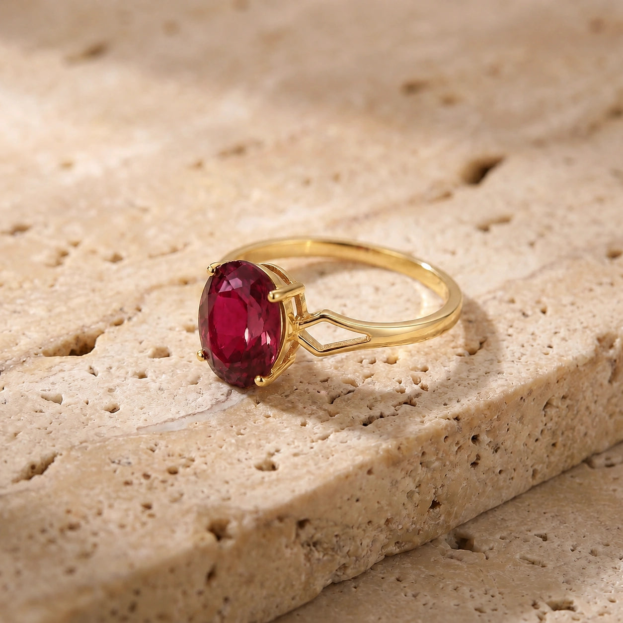 Yellow Gold Ruby — Vanda