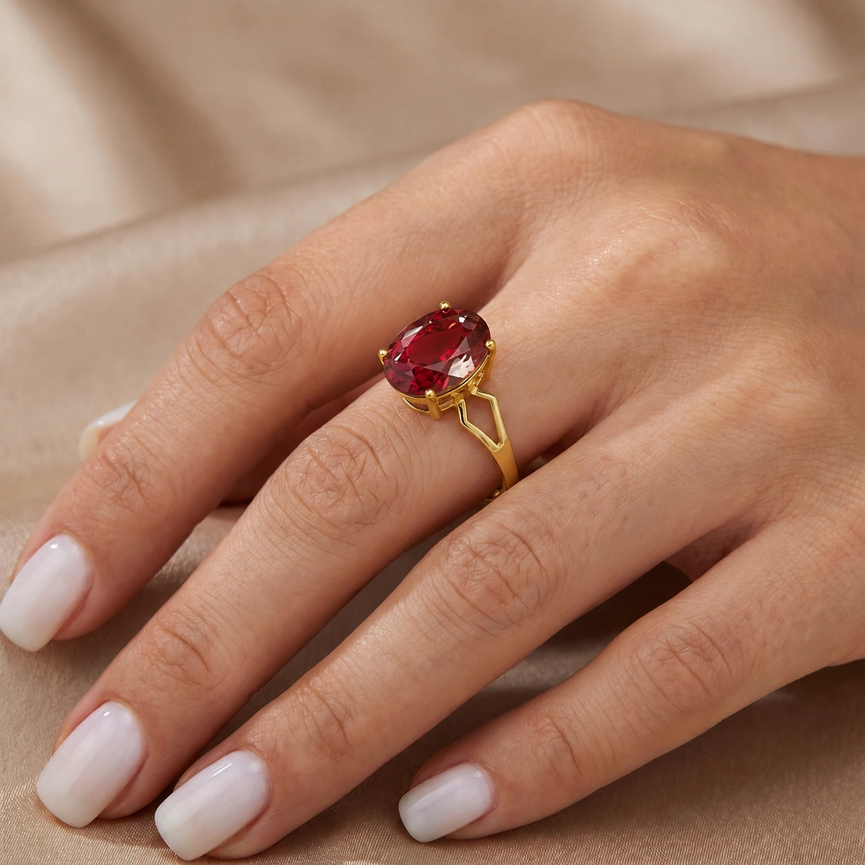 Yellow Gold Ruby — Vanda