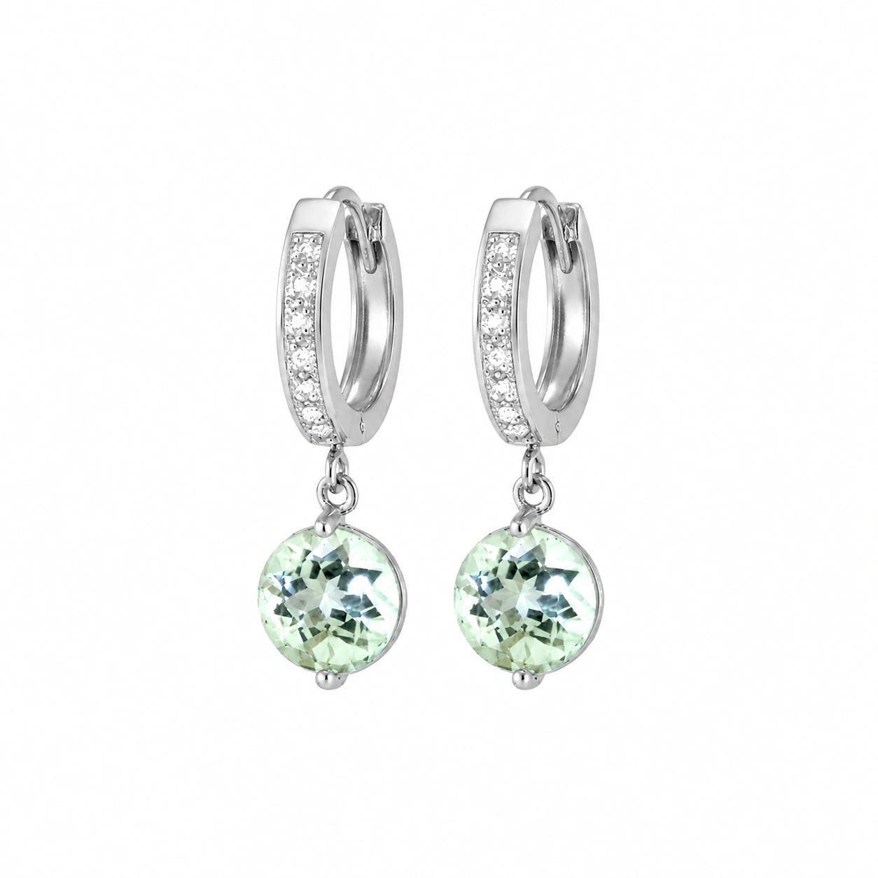 White Gold Diamond & Aquamarine — Mariacherubina