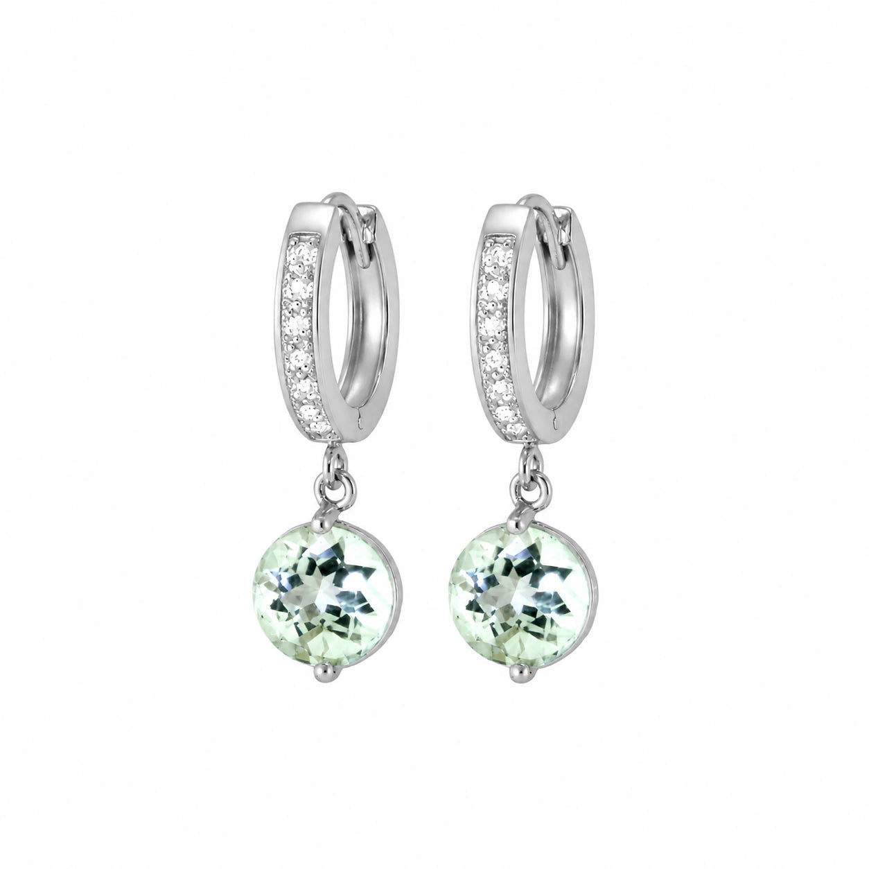 White Gold Diamond & Aquamarine — Mariacherubina
