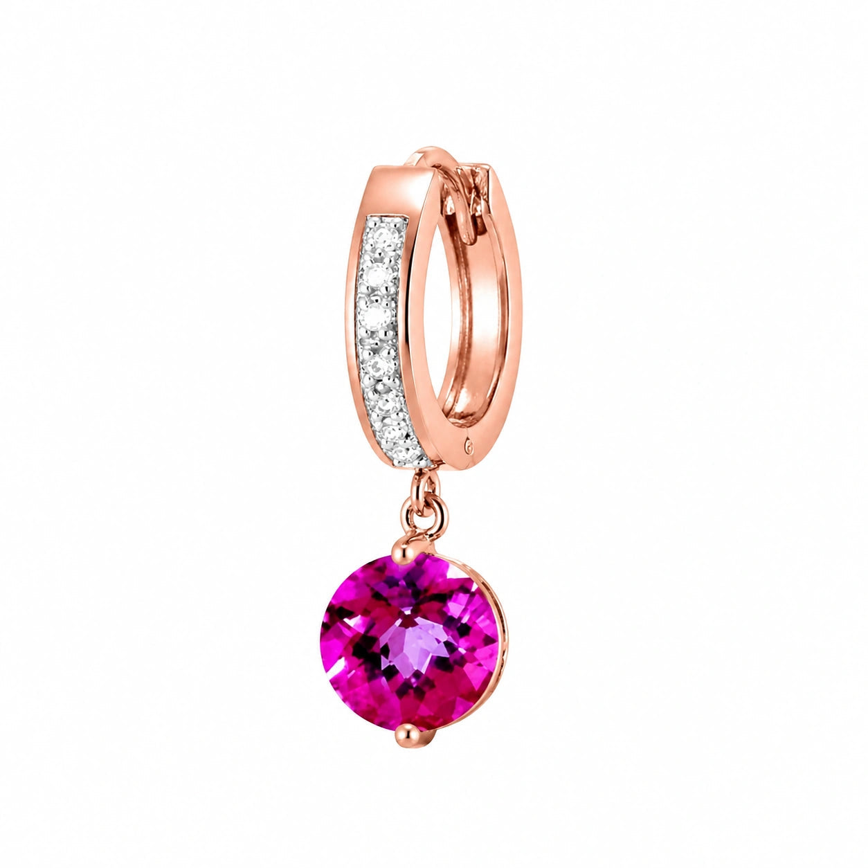 Rose Gold Diamond & Pink Topaz — Mariacherubina