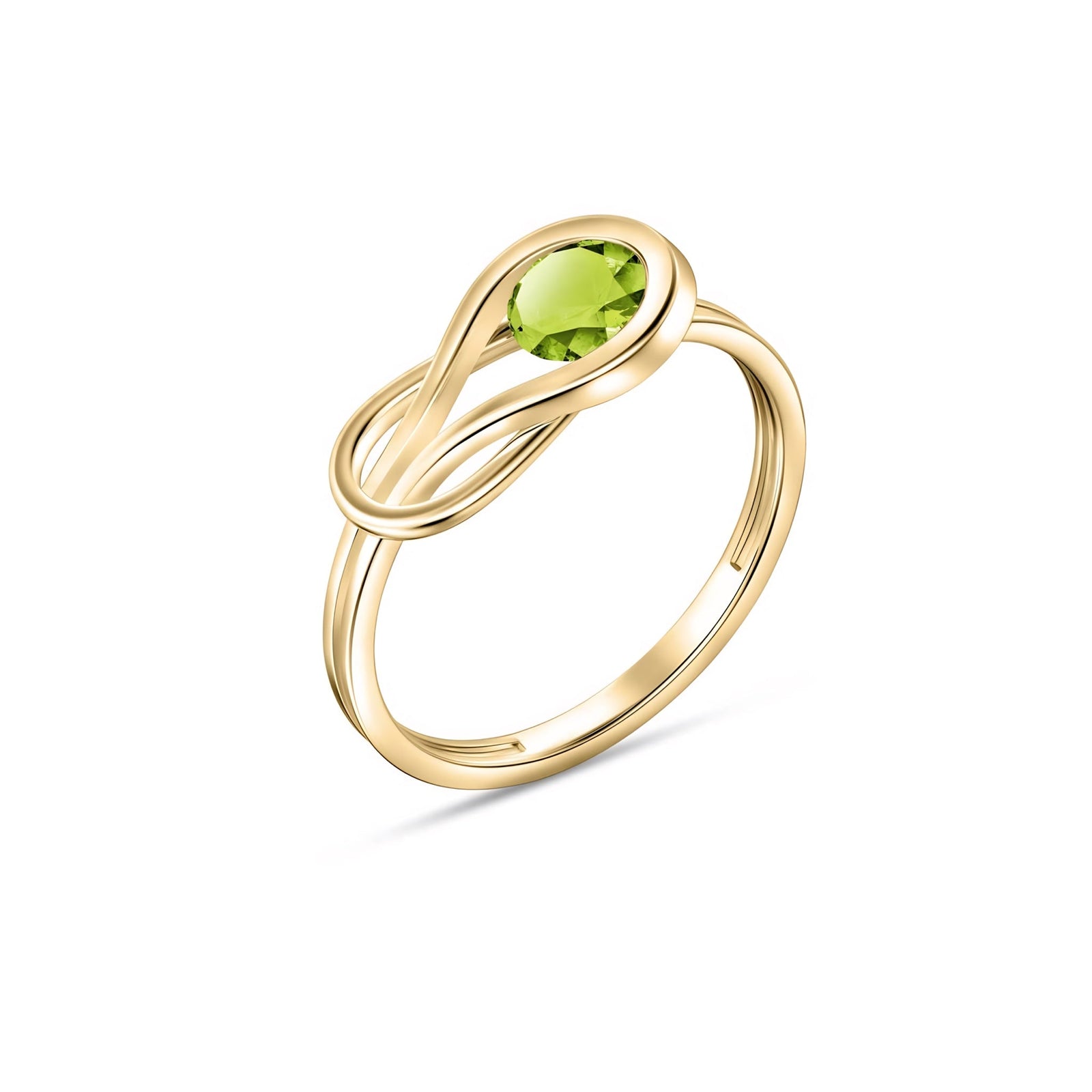 Yellow Gold Ring Tanzanite 10K — Aurelia