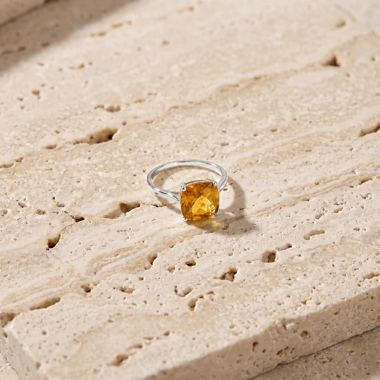 White Gold Citrine — Angelica
