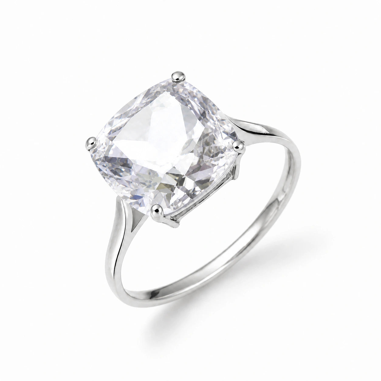 White Gold White Topaz — Angelica