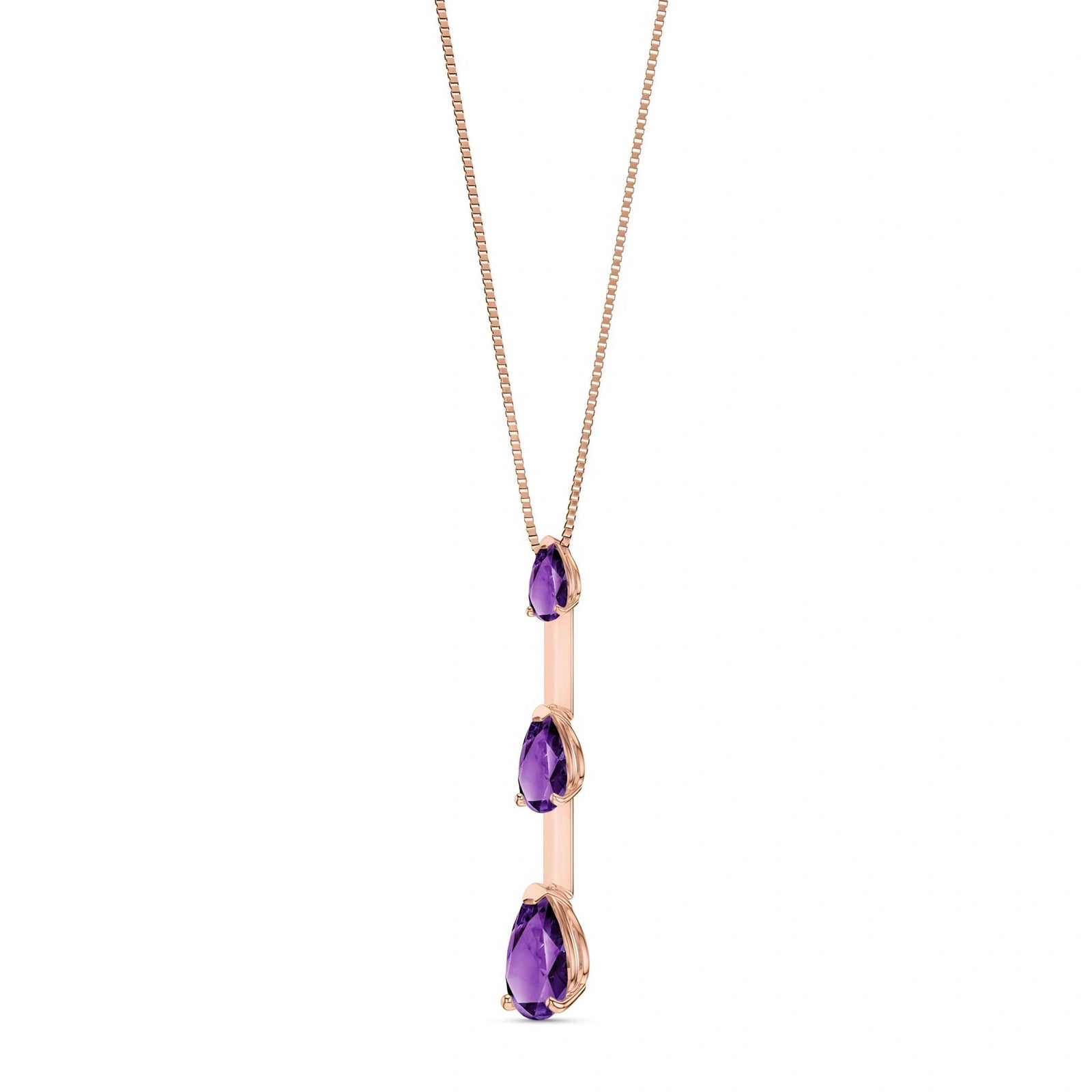 Rose Gold Amethyst — Ylenia