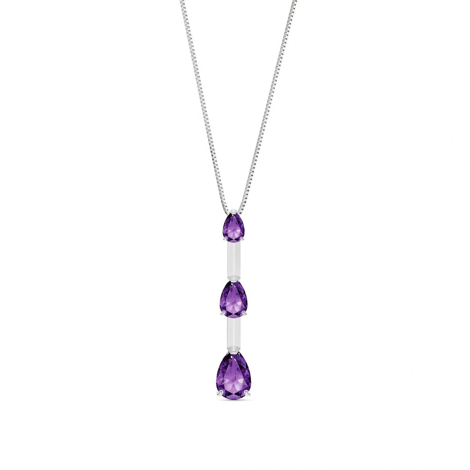 White Gold Amethyst — Ylenia