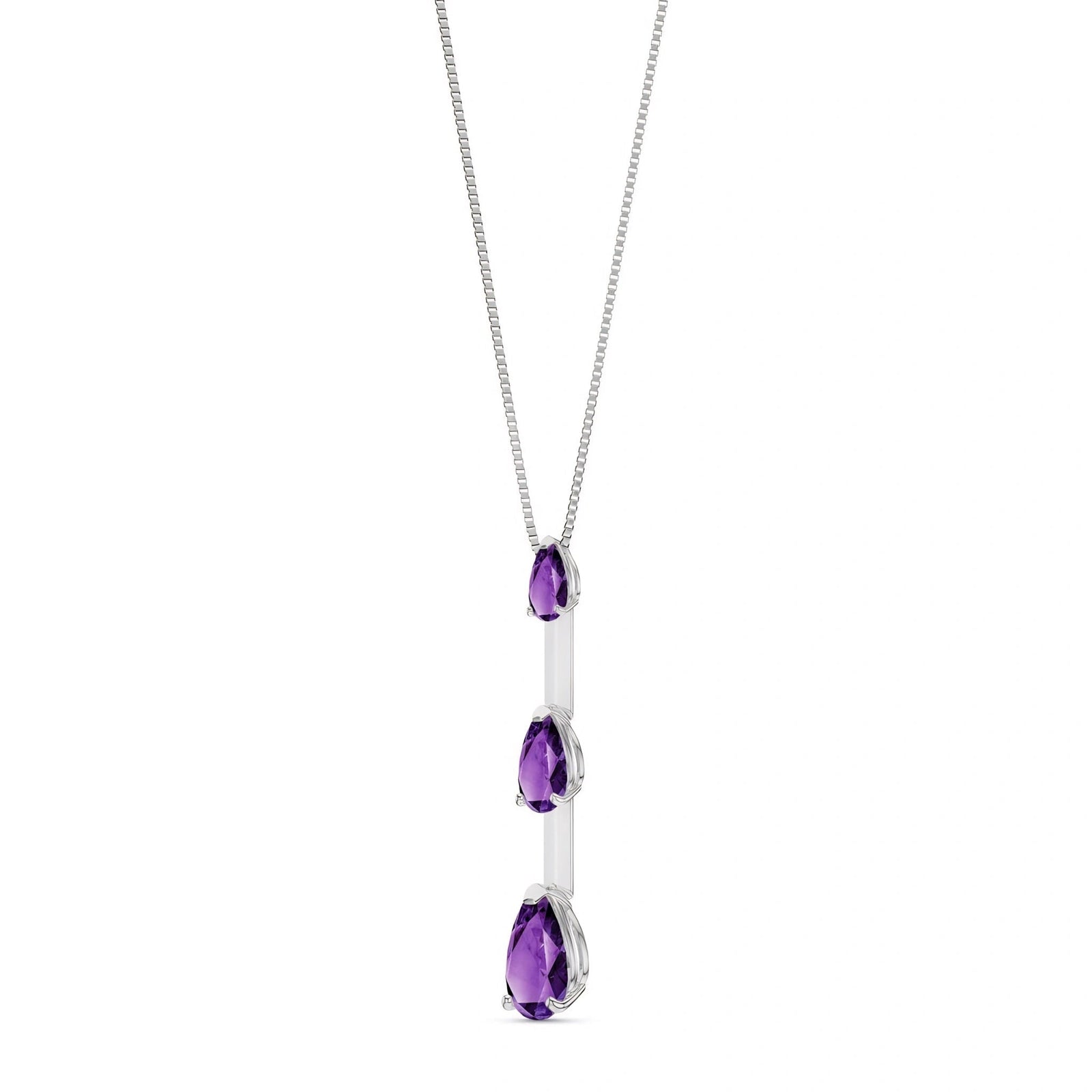 White Gold Amethyst — Ylenia