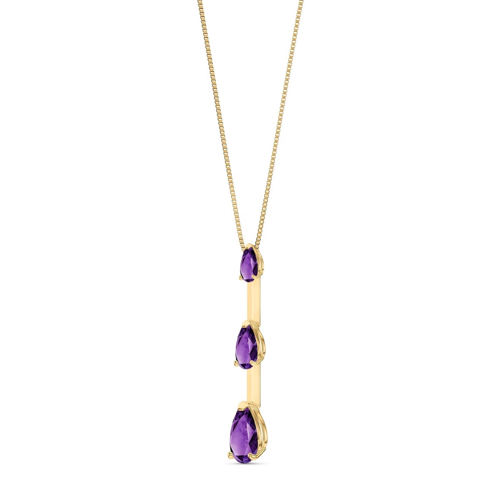 Yellow Gold Amethyst — Ylenia