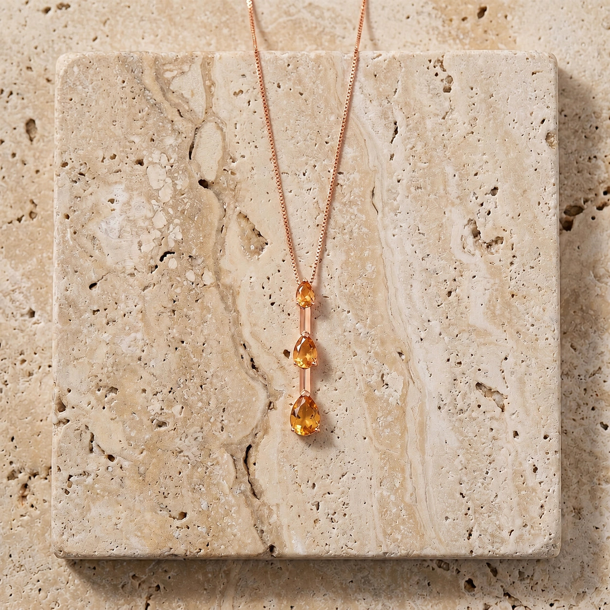 Rose Gold Citrine — Ylenia