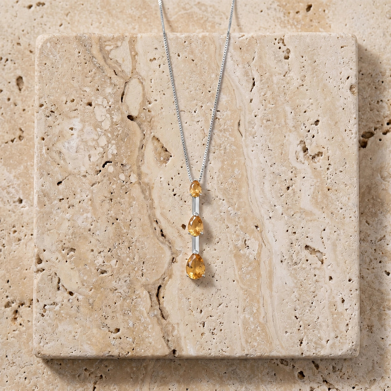 White Gold Citrine — Ylenia