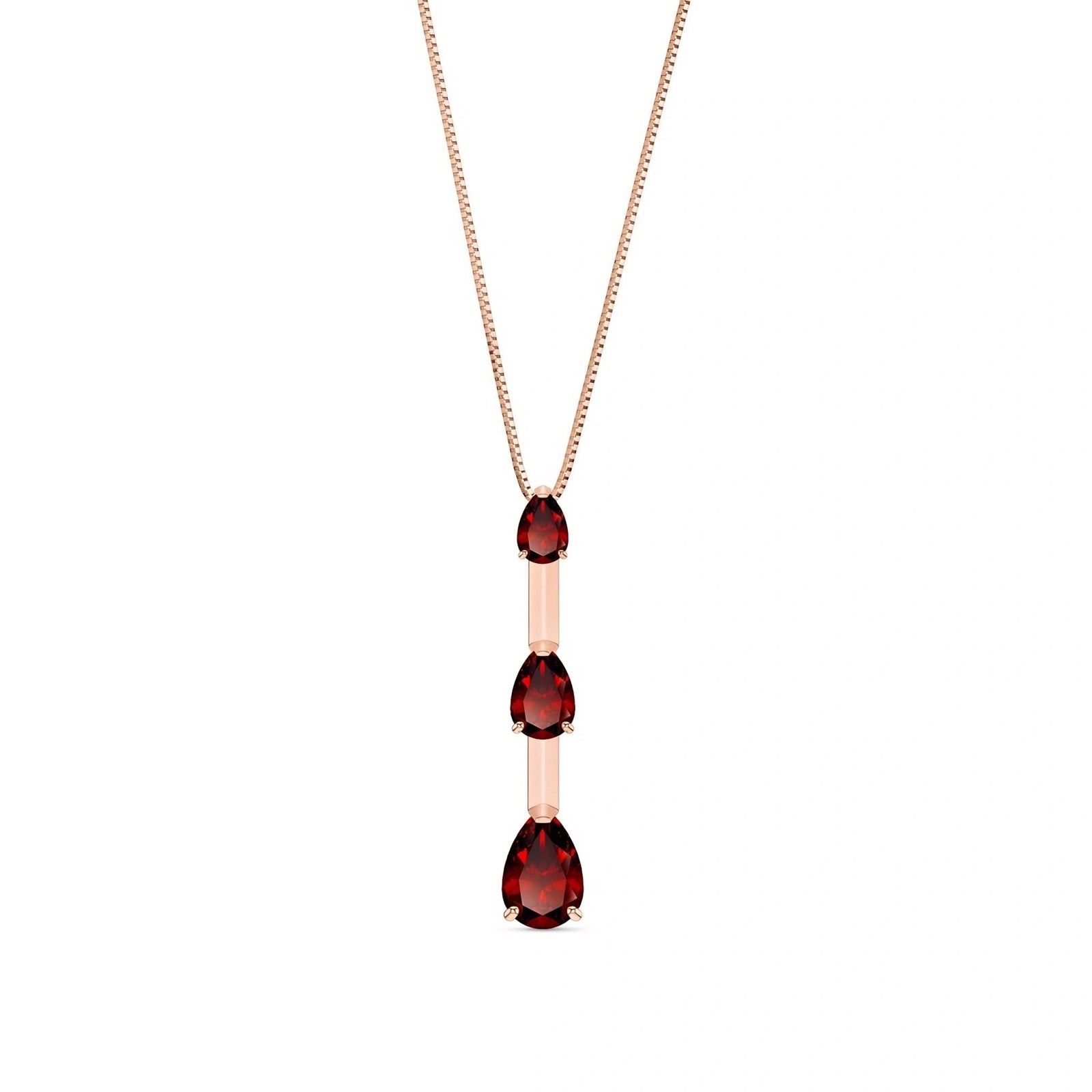 Rose Gold Garnet — Ylenia