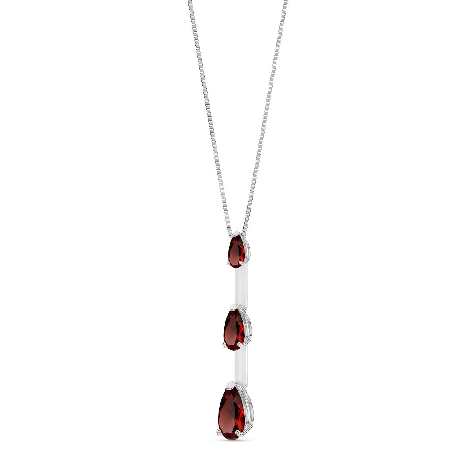 White Gold Garnet — Ylenia