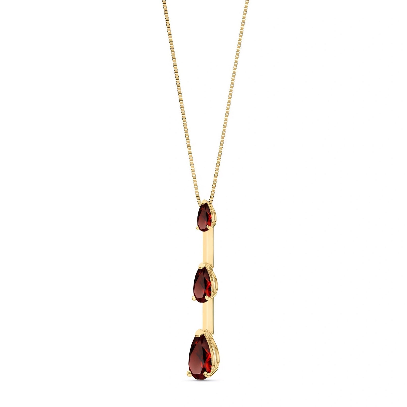 Yellow Gold Garnet — Ylenia