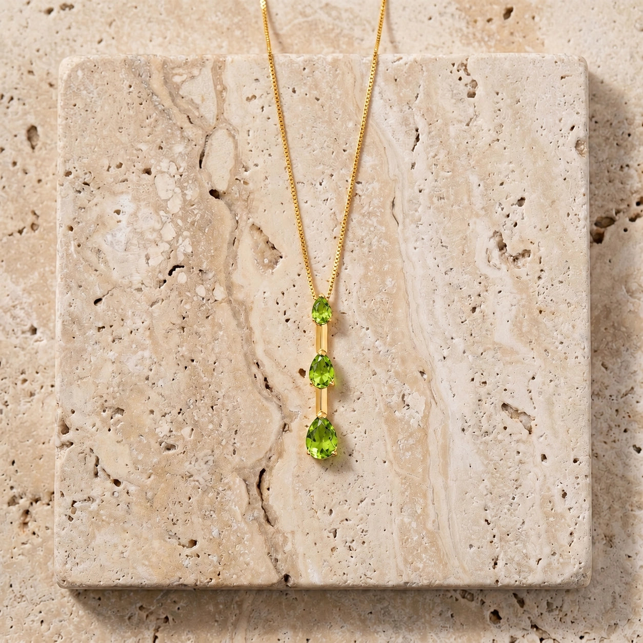 Yellow Gold Peridot — Ylenia
