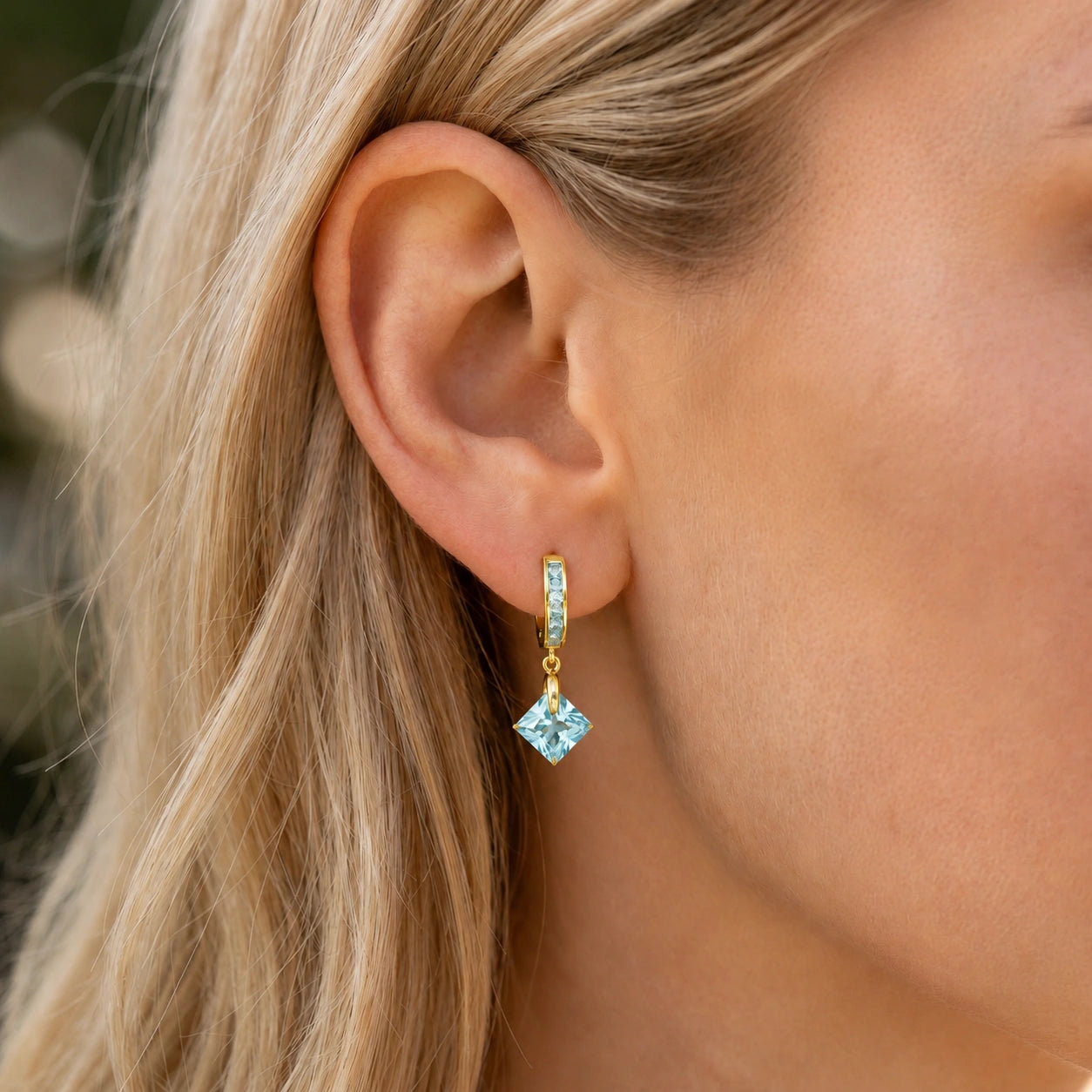 Yellow Gold Aquamarine — Mariaanita