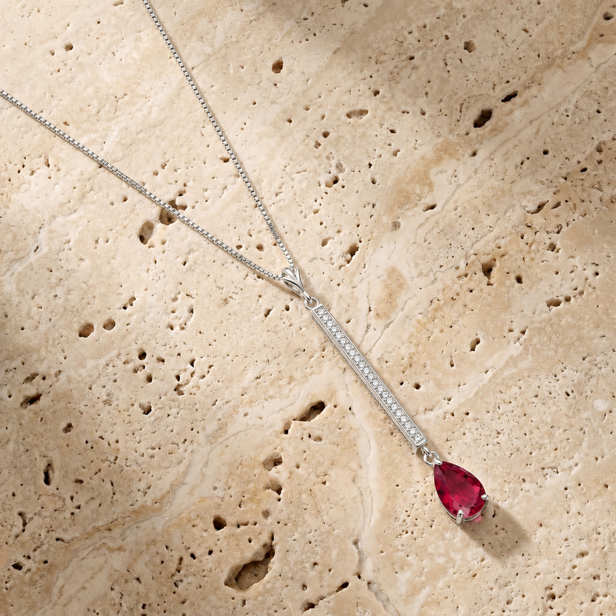 White Gold Grace Necklace Opal 10K — Adelaide