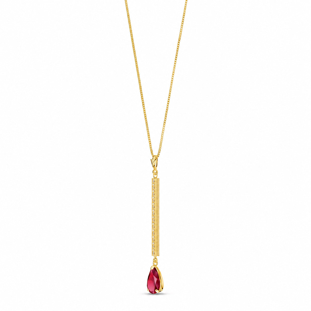 Yellow Gold Grace Necklace Opal 10K — Adelaide