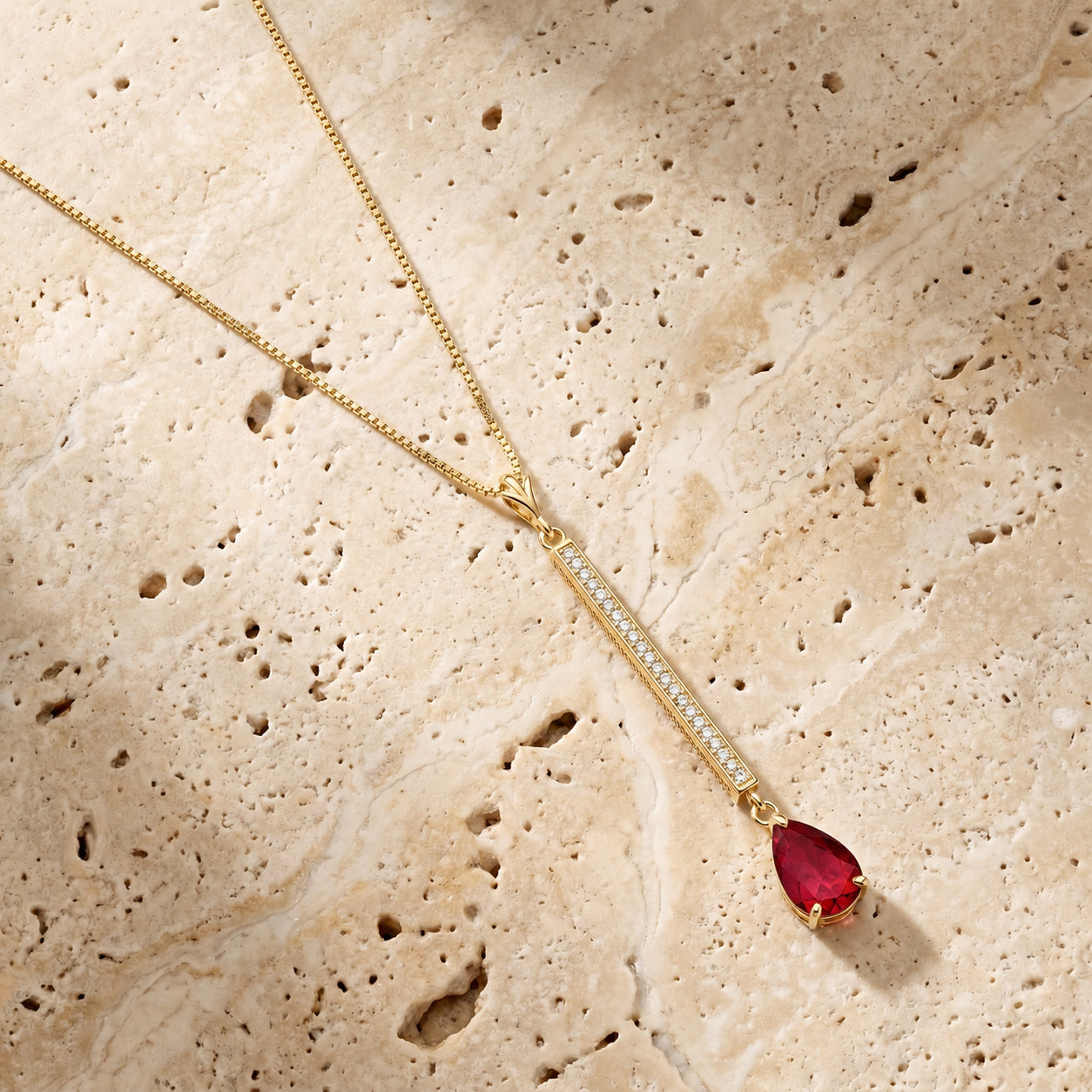 Yellow Gold Grace Necklace Opal 10K — Adelaide