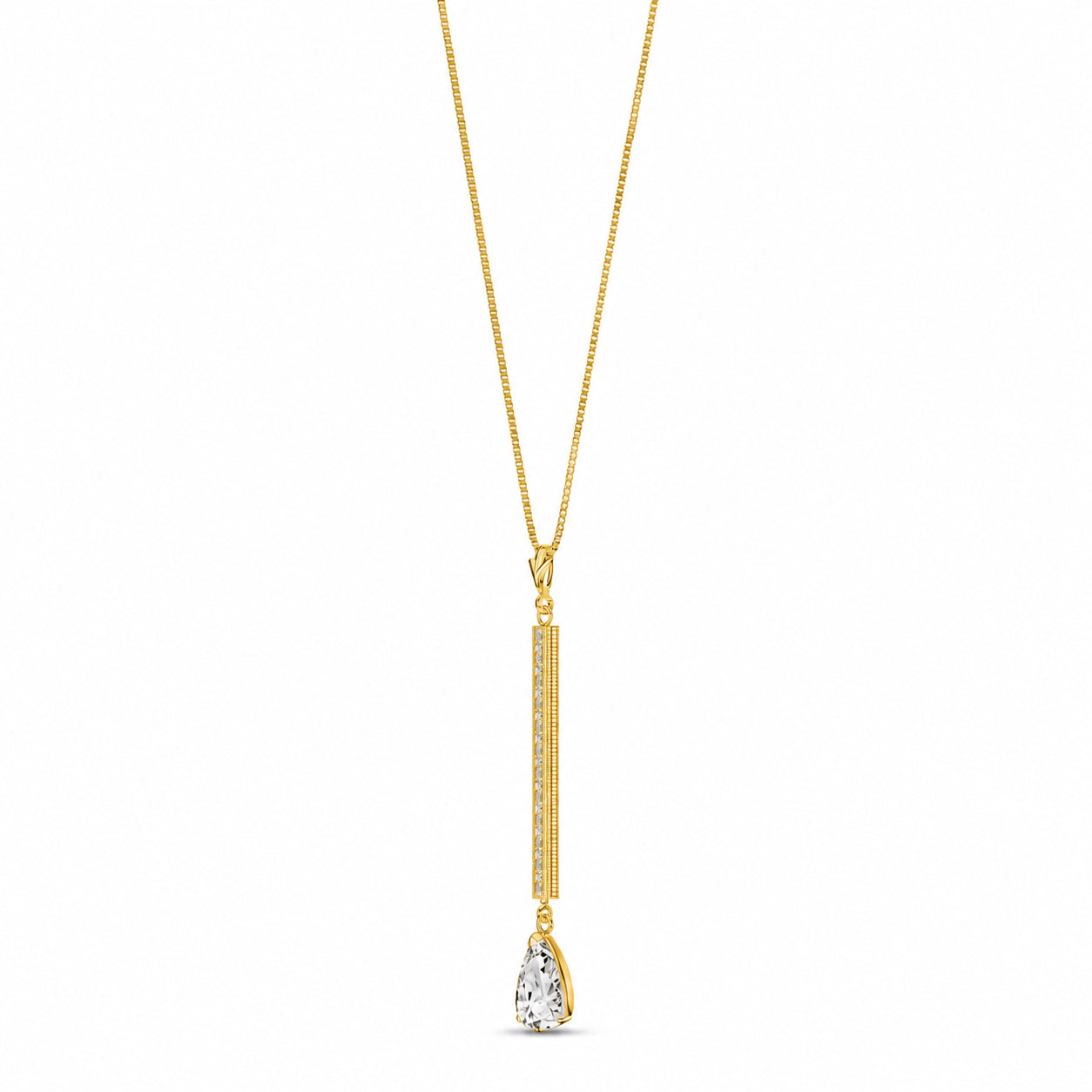 Yellow Gold Grace Necklace Peridot 10K — Adelaide
