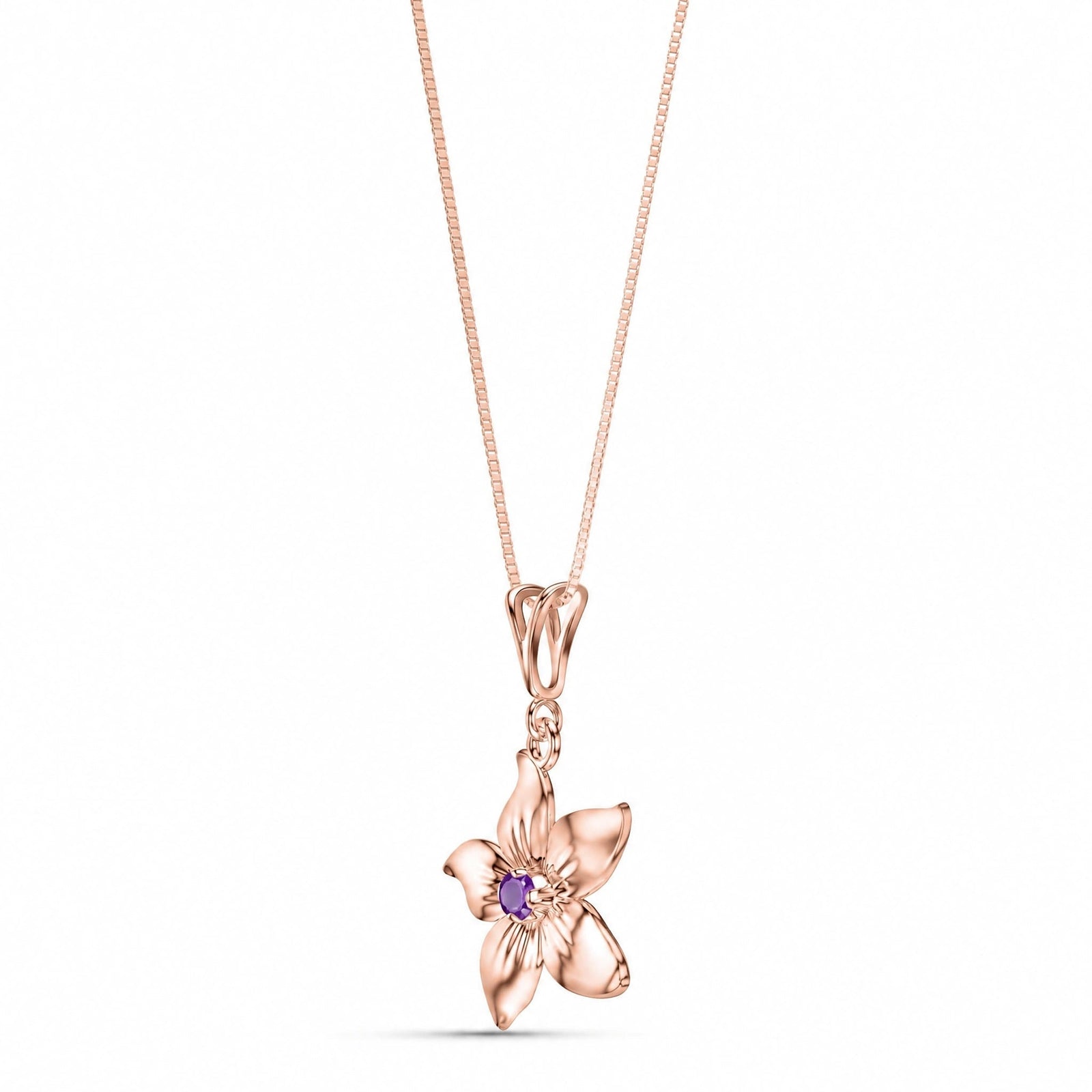 Rose Gold Amethyst — Adelasia
