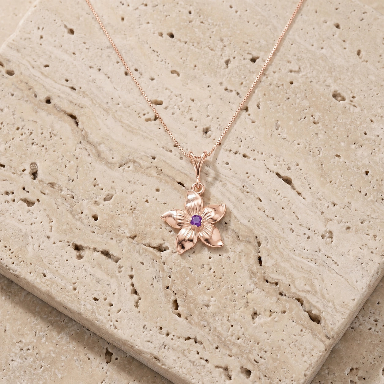 Rose Gold Amethyst — Adelasia