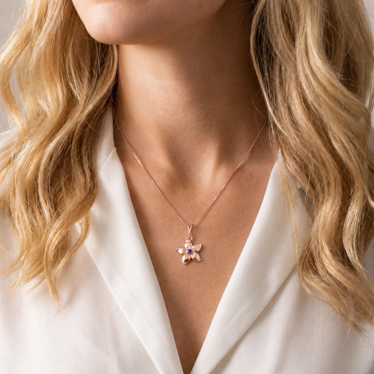 Rose Gold Amethyst — Adelasia