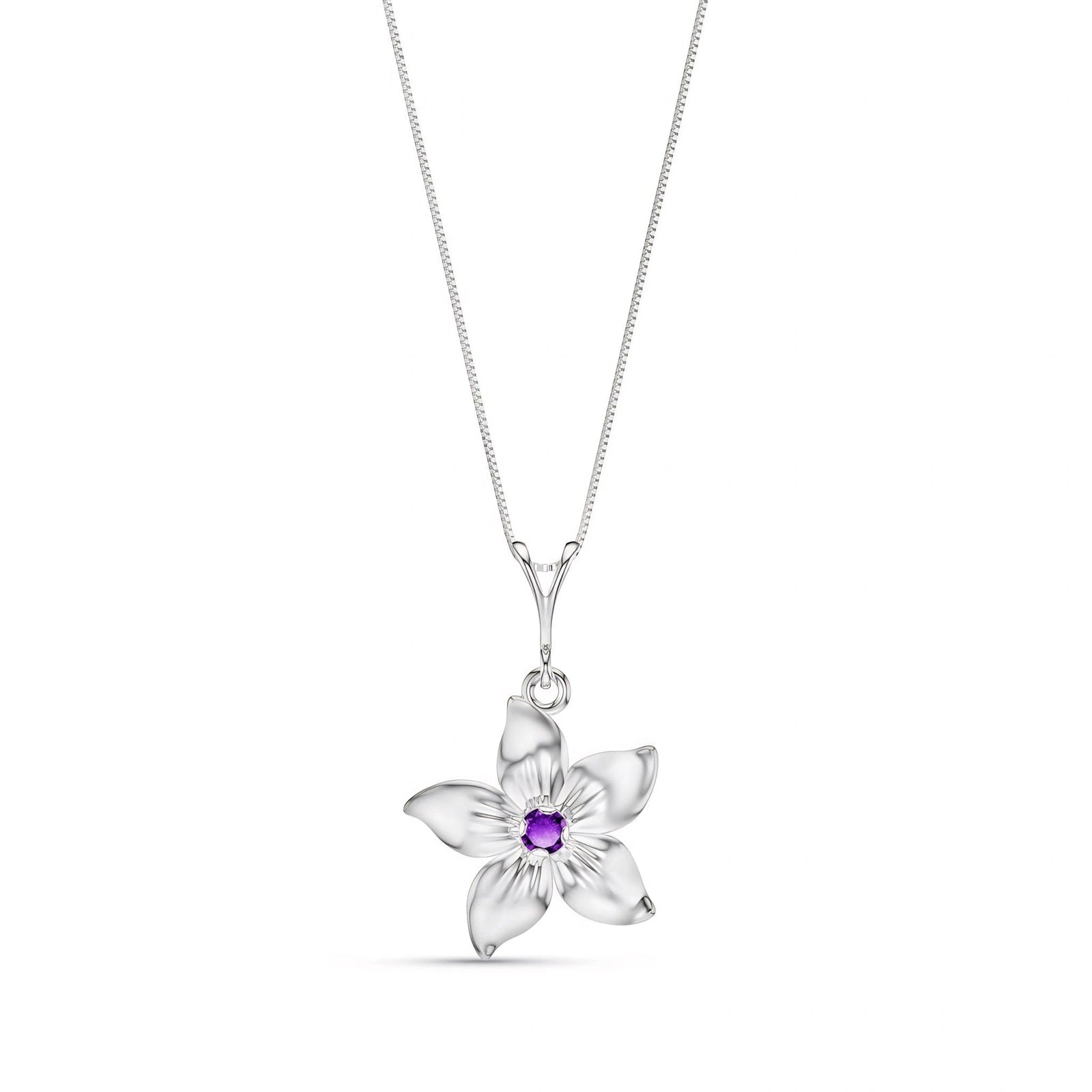 White Gold Amethyst — Adelasia