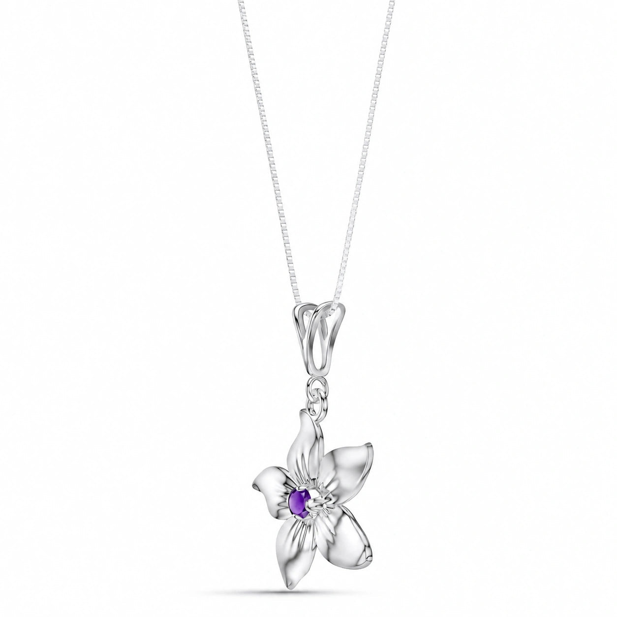 White Gold Amethyst — Adelasia