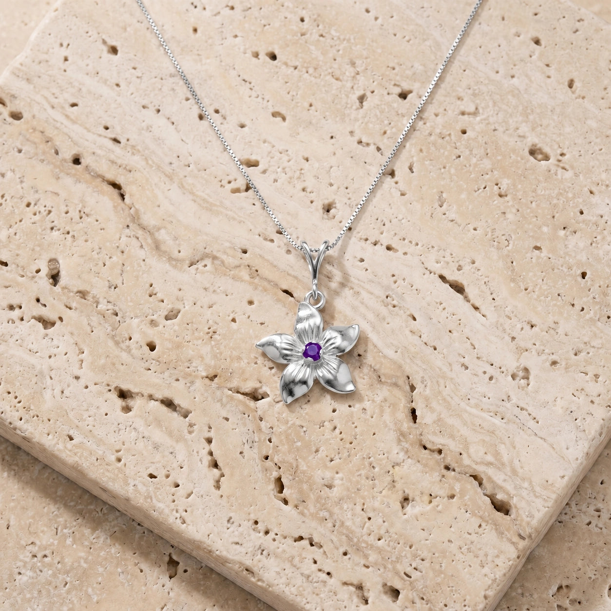 White Gold Amethyst — Adelasia